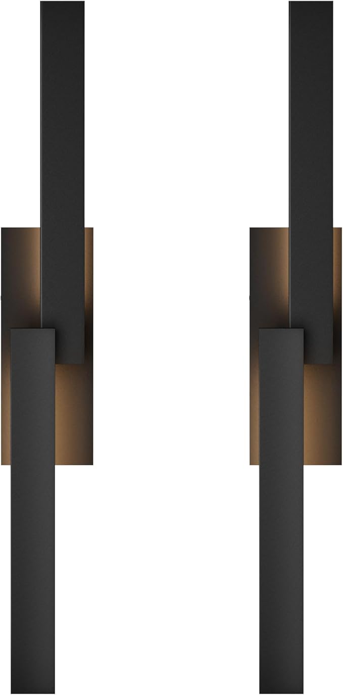 LamQee 39.4" Aluminum Long Outdoor Wall Lights, 3000K 1000LM 20W Integrated LED