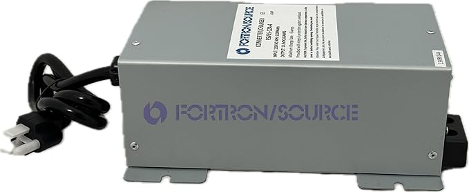 RV Power Converter | 65 Amp | 4-Stage Battery Charger | Fortron/Source SRV Series Power Supply | AC-DC Converts 120VAC to 13.75VDC | FSV65-12A-4