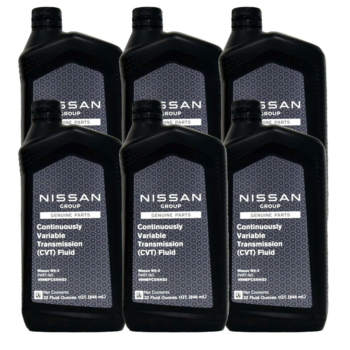 Nissan Genuine OEM NS3 Transmission Fluid - 999MP-CV0NS3-6 Quarts