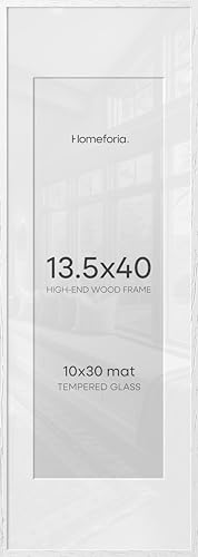13.5x40 White Oak Picture Frame (2 Count)