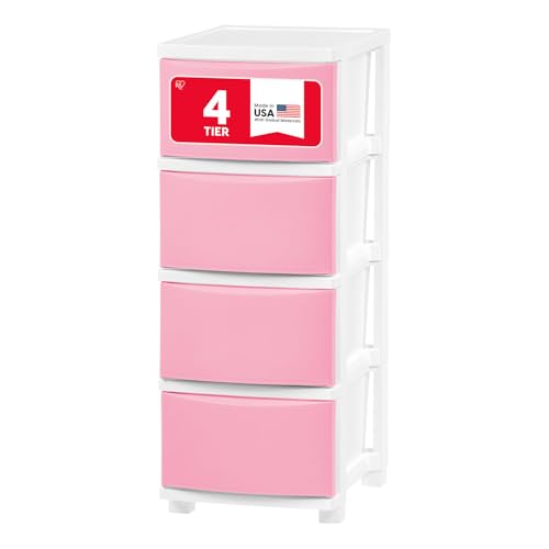 4 Drawer Slim Narrow Storage Organizer