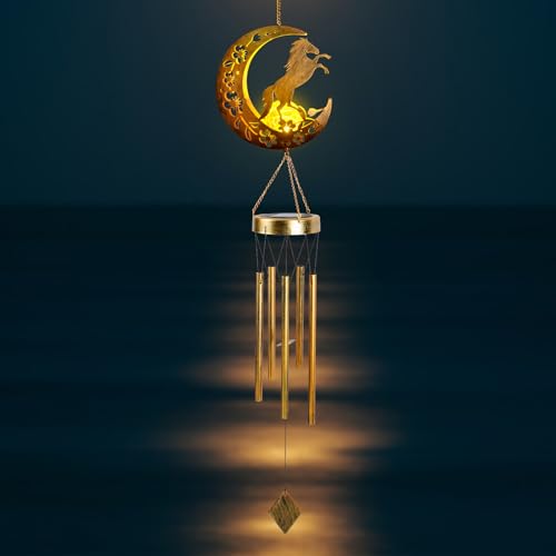 Moon Horse Wind Chime Decorative Gift