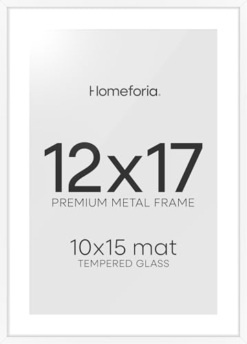 12x17 White Picture Frame (2 Count)