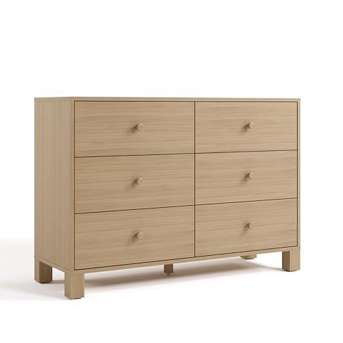 California 6 Drawer Double Dresser