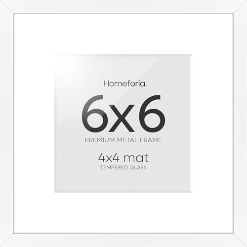 6x6 White Picture Frame (2 Count)
