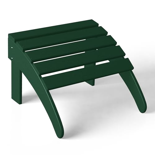 Outdoor Patio Adirondack Ottoman Foot Rest