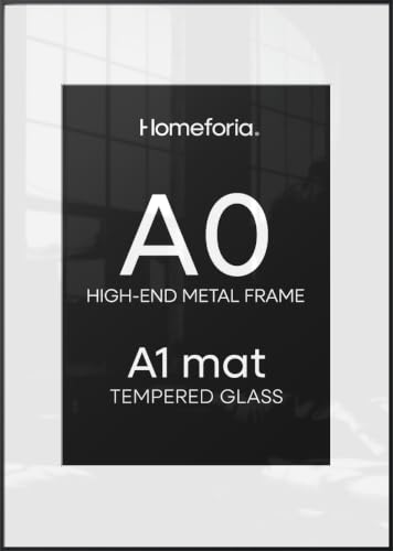 A0 Black Poster Frame (2 Count)