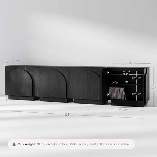 Iris Mid Century Modern Credenza