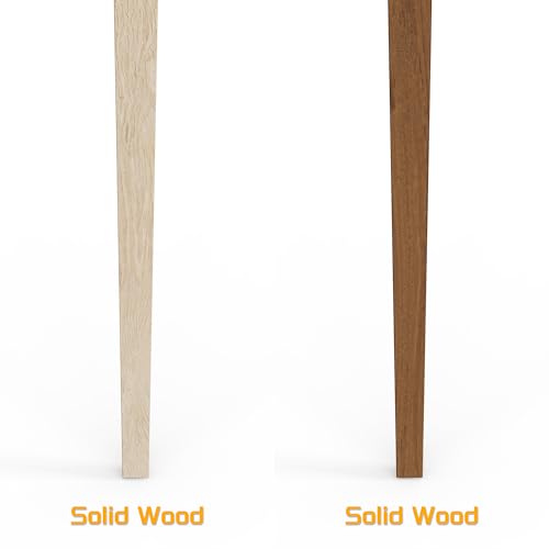 Solid Wood Oval Accent End Table