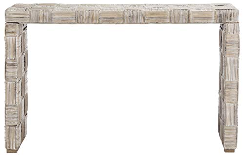 Furniture Wicker Console Table
