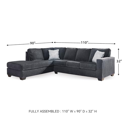 L Shaped Pull Out Sectional Couch (2 Count)