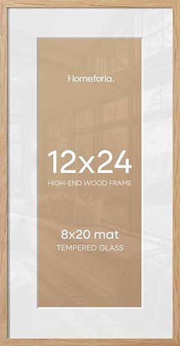 12x24 Natural Oak Picture Frame (3 Count)