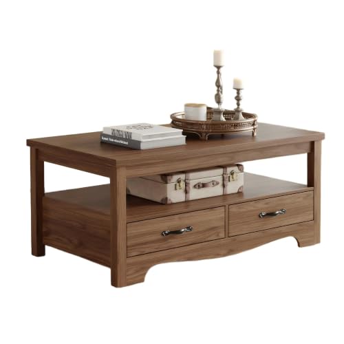Farmhouse Coffee Table with Storage