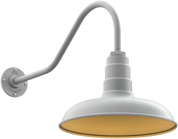 Steel Lighting Co. Topanga Barn Light | Outdoor Wall Mounted | 14 inch Dome |