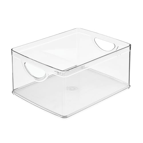 Plastic Stackable Kitchen Cabinet Storage Bin