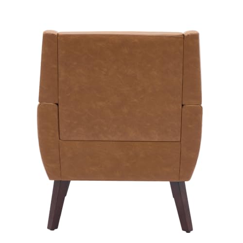 PU Leather Accent Chair