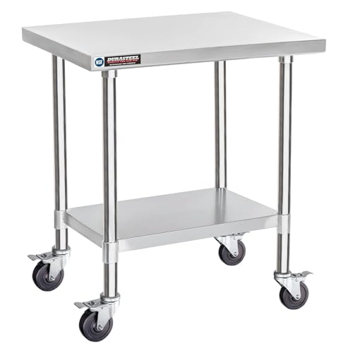 24x30 NSF Stainless Steel Cart Work Table