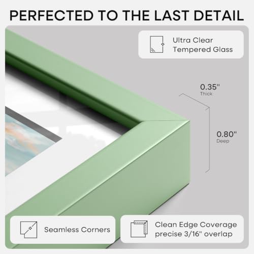 22x28 Green Poster Frame
