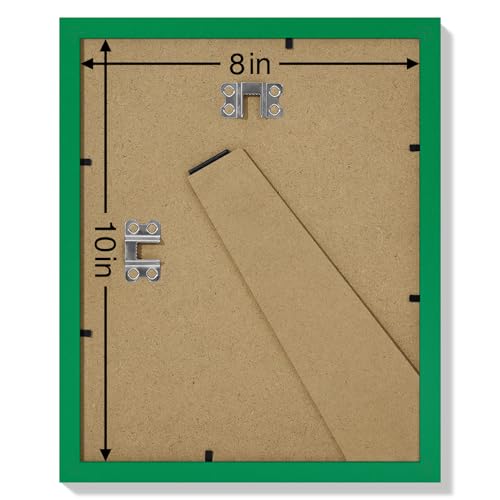 8x10 Picture Frames Set of 9 for Wall or Tabletop Display (9 Count)