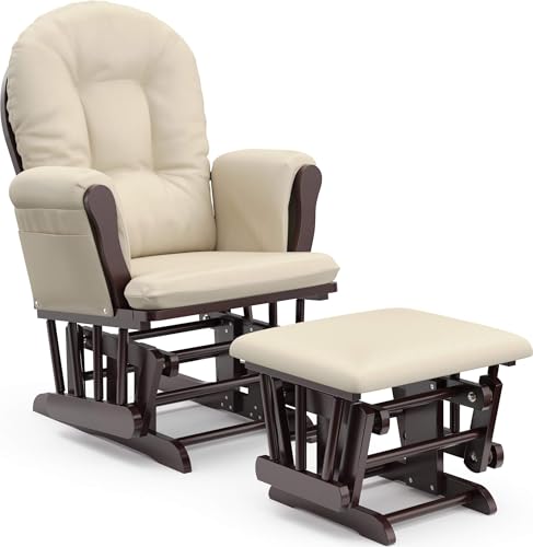 Premium Hoop Glider & Ottoman