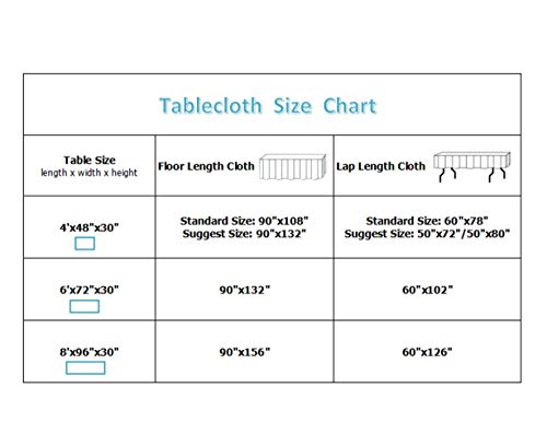 Sequin Tablecloth 90x132 Inch White for Wedding Party