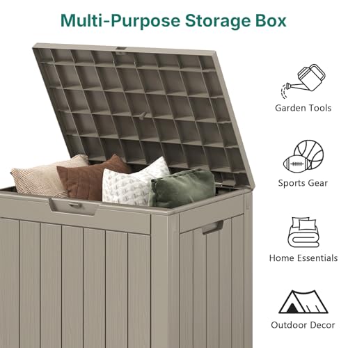 30 Gallon Deck Box Outdoor Waterproof
