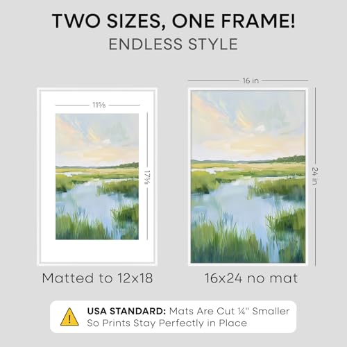 16x24 White Picture Frame (2 Count)
