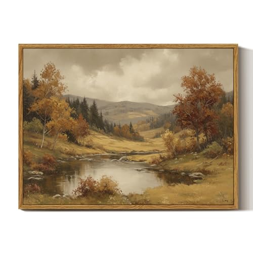 Framed Fall Wall Art Decor
