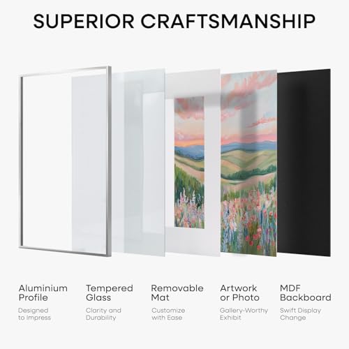 10x12 Silver Picture Frame