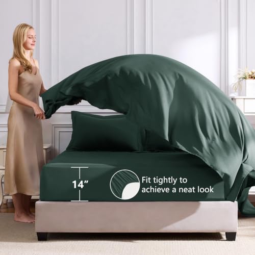 Twin XL Comforter Set Forest Green
