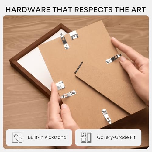 17x22 Brown Oak Picture Frame (3 Count)