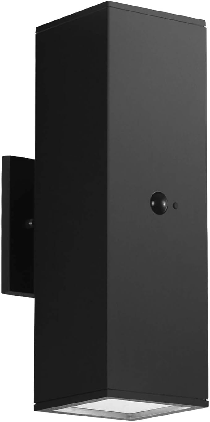 Motion Sensor Outdoor Lights, Modern Outdoor Wall Lights Black Exterior Light