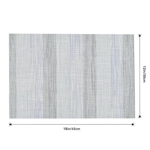 LightSteel Blue Placemats Set of 12 (12 Count)