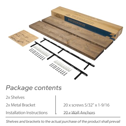 Floating Shelves 60 inch Long (2 Count)