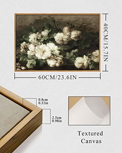 Framed Canvas Wall Art Vintage Decor