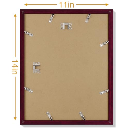 11x14 Picture Frames Set of 9 for Wall Mounting (9 Count)