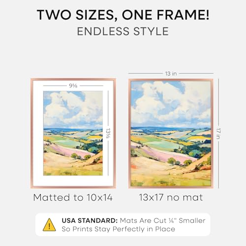 13x17 Rose Picture Frame