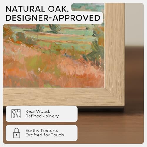6x9 Natural Oak Picture Frame (2 Count)