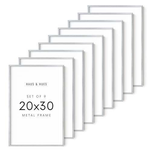 20x30 Silver Metal Picture Frames