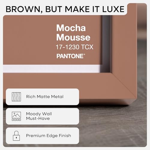 10x10 Mocha Picture Frame