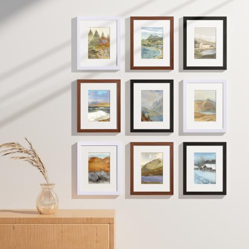 8x10 Picture Frames Set of 9 (9 Count)