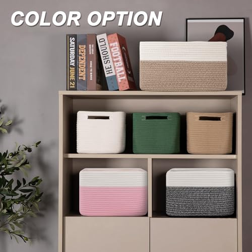 4 Pack Storage Baskets for Organizing (4 Count)