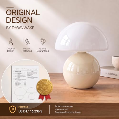 Mushroom Lamp Table Lamps Set of 2 for Bedroom Living Room (2 Count)