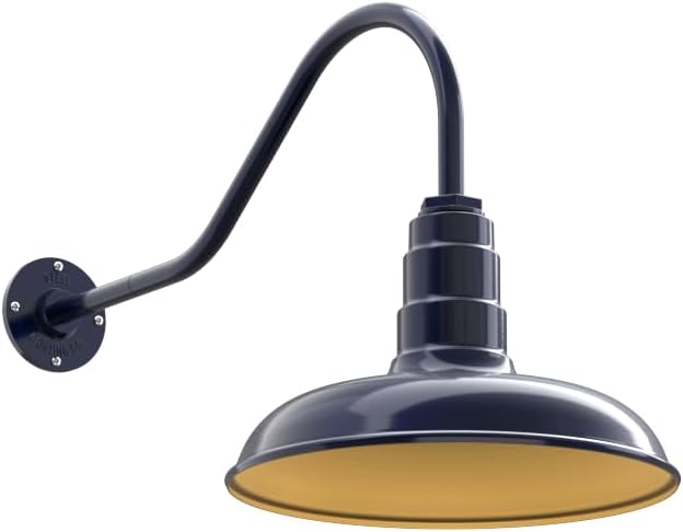 Steel Lighting Co. Topanga Barn Light | Outdoor Wall Mounted | 14 inch Dome |