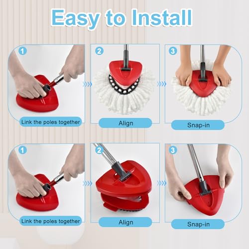 Spin Mop Replacement Head
