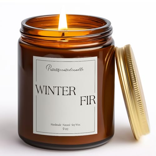 Fir Scented Candle for Home (14 Ounce)