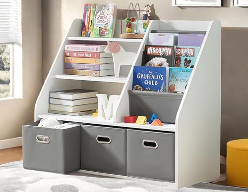 Kids Bookshelf and Toy Storage