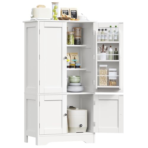43'H Pantry Cabinet with 4 Doors