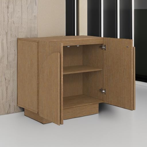 Iris Mid Century Modern Wood Sideboard Storage Accent Cabinet