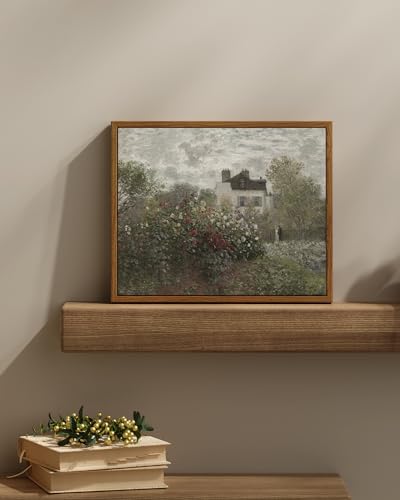 Framed Canvas Wall Art Vintage Decor